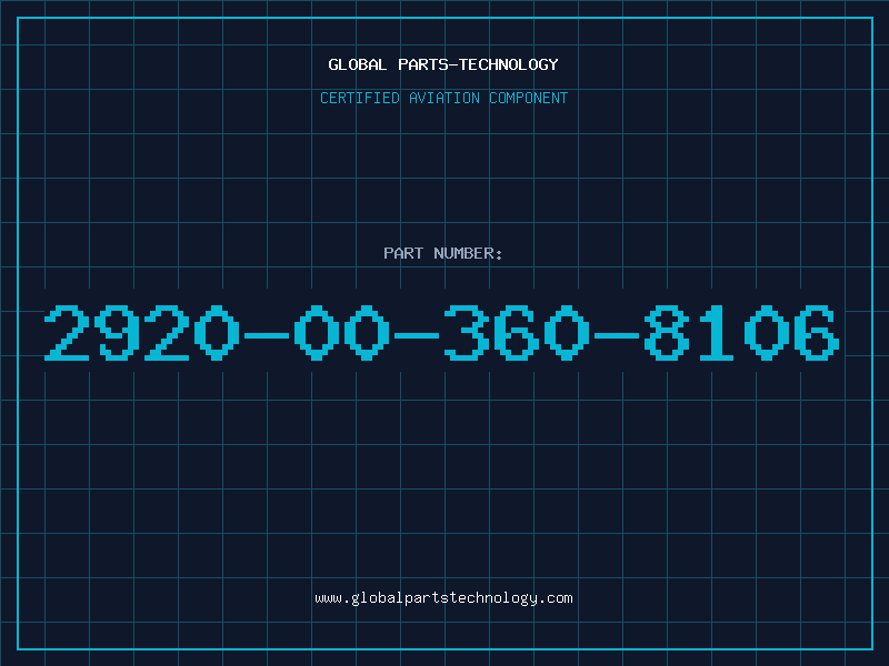 Aviation Part 2920-00-360-8106