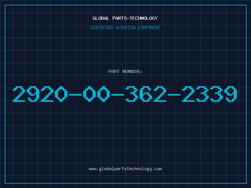 Aviation Part 2920-00-362-2339