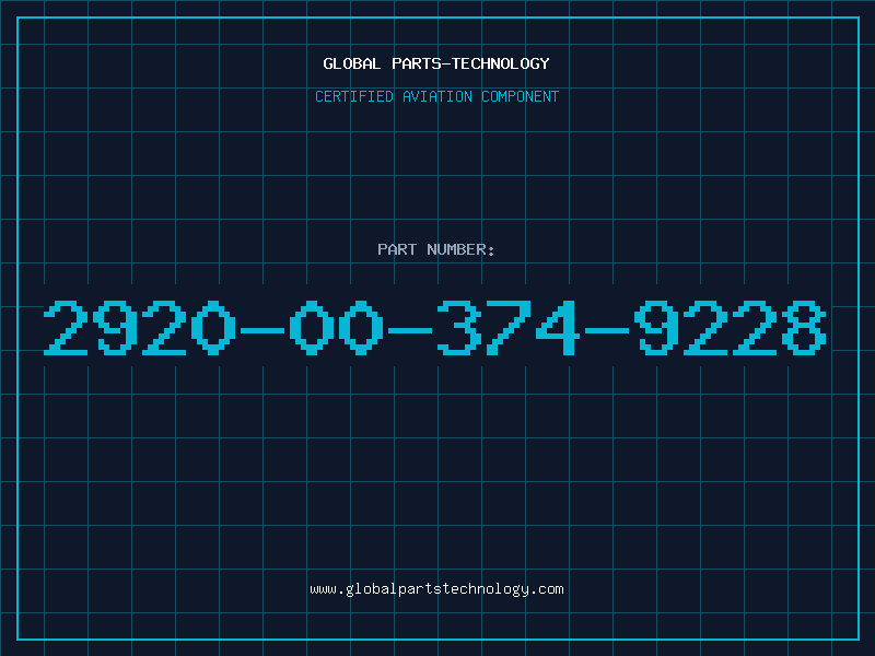 Aviation Part 2920-00-374-9228