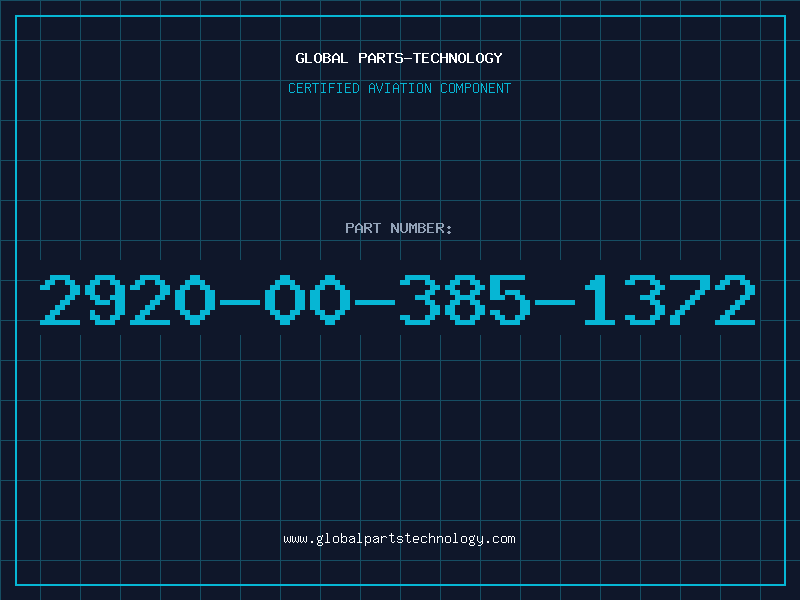 Aviation Part 2920-00-385-1372