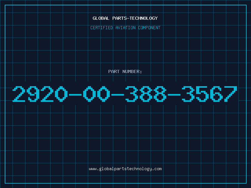 Aviation Part 2920-00-388-3567