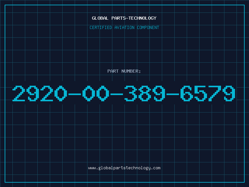 Aviation Part 2920-00-389-6579
