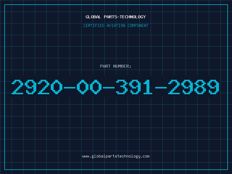 Aviation Part 2920-00-391-2989
