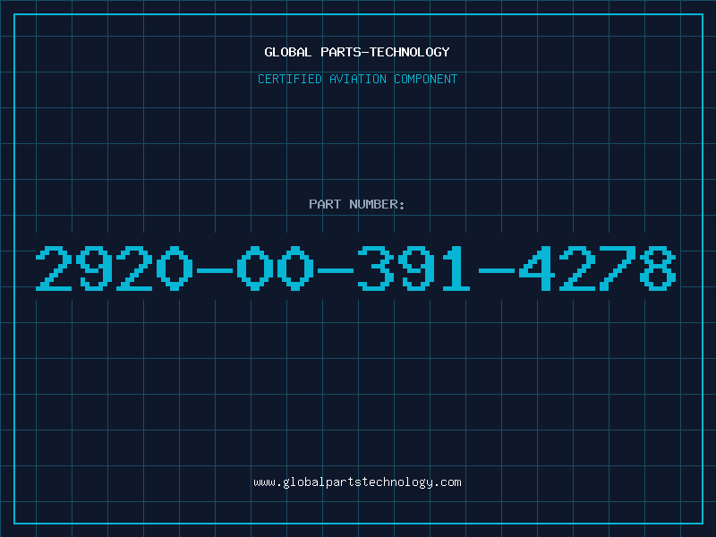 Aviation Part 2920-00-391-4278