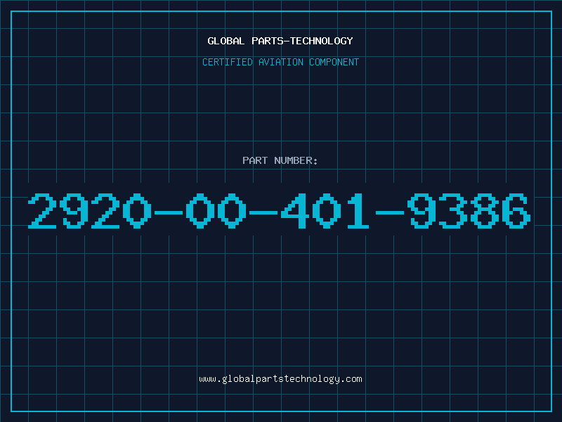 Aviation Part 2920-00-401-9386
