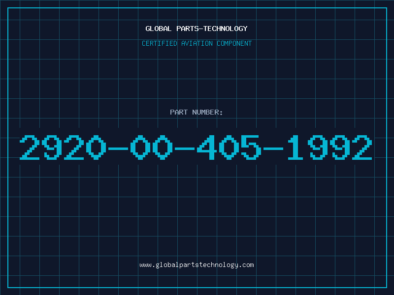 Aviation Part 2920-00-405-1992