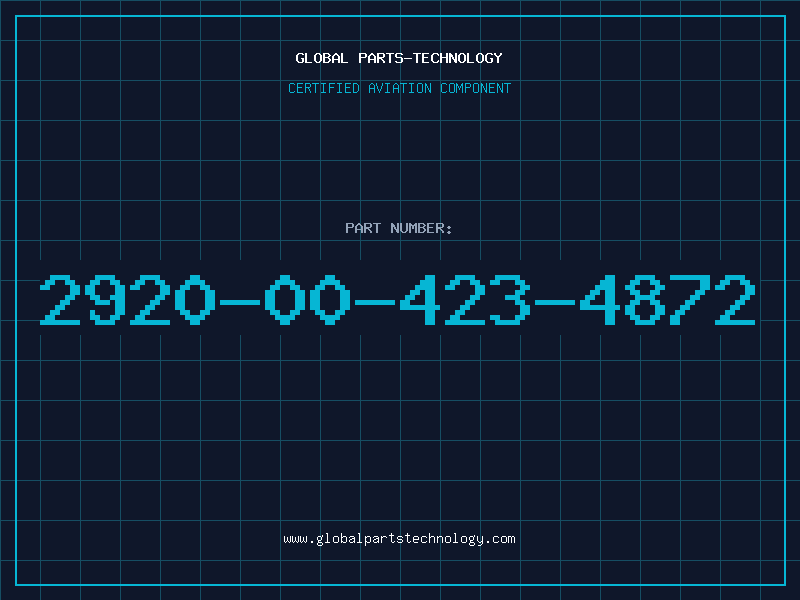 Aviation Part 2920-00-423-4872