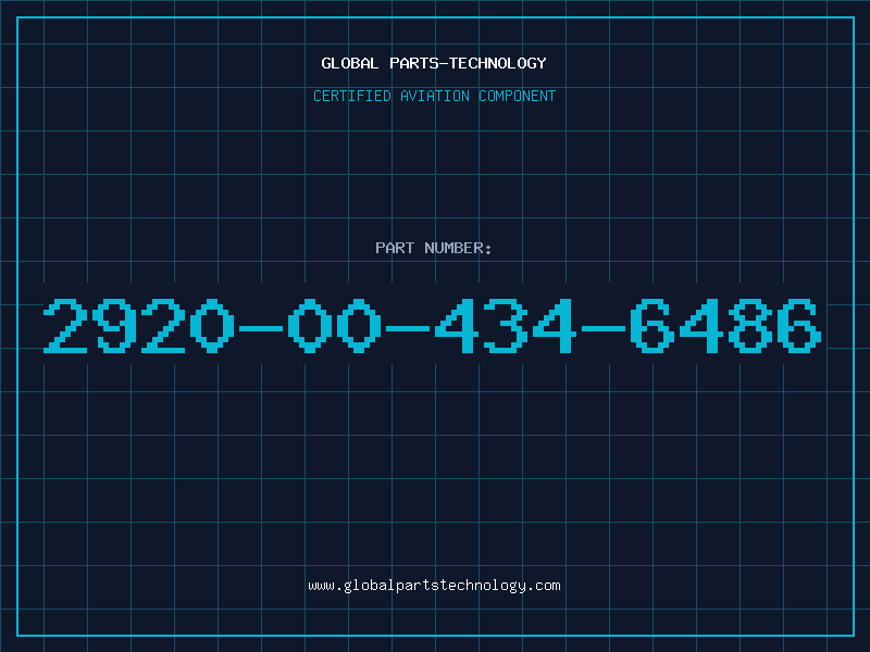 Aviation Part 2920-00-434-6486