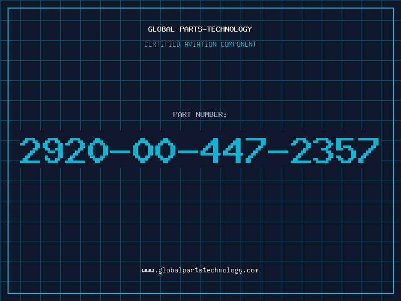 Aviation Part 2920-00-447-2357