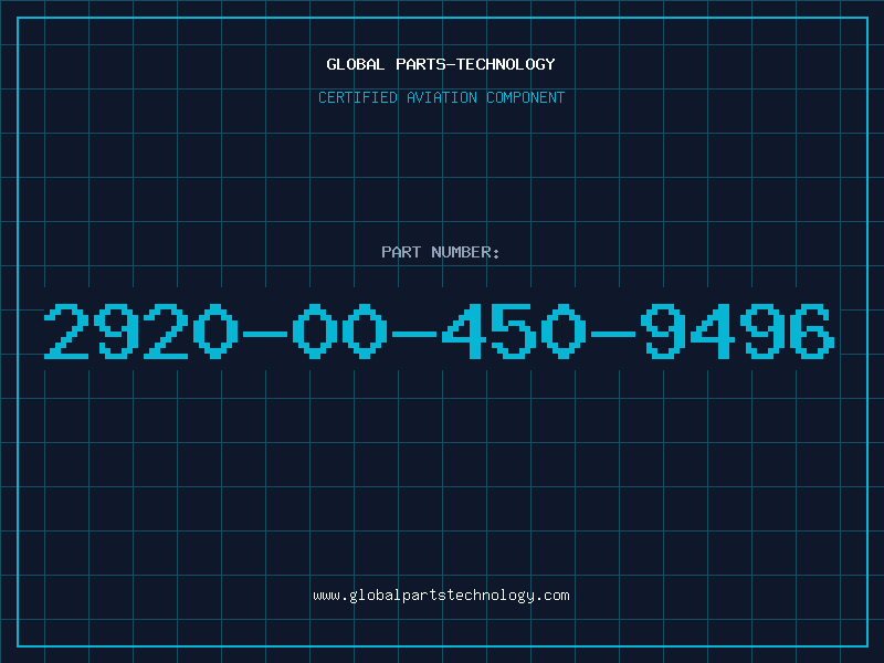 Aviation Part 2920-00-450-9496