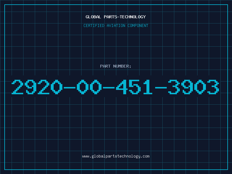 Aviation Part 2920-00-451-3903