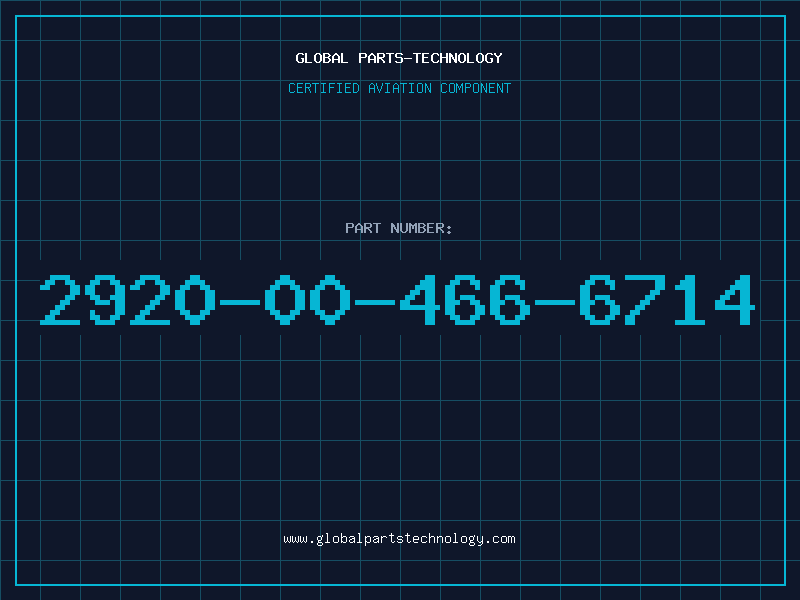 Aviation Part 2920-00-466-6714