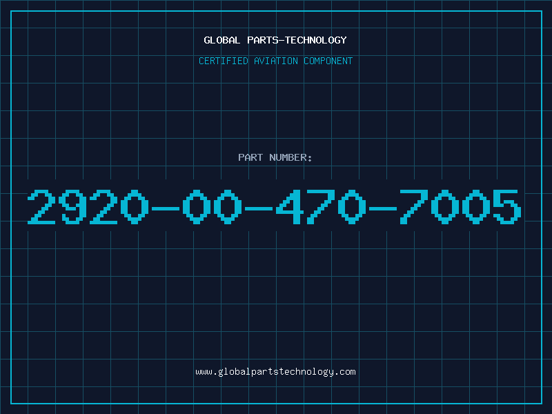 Aviation Part 2920-00-470-7005