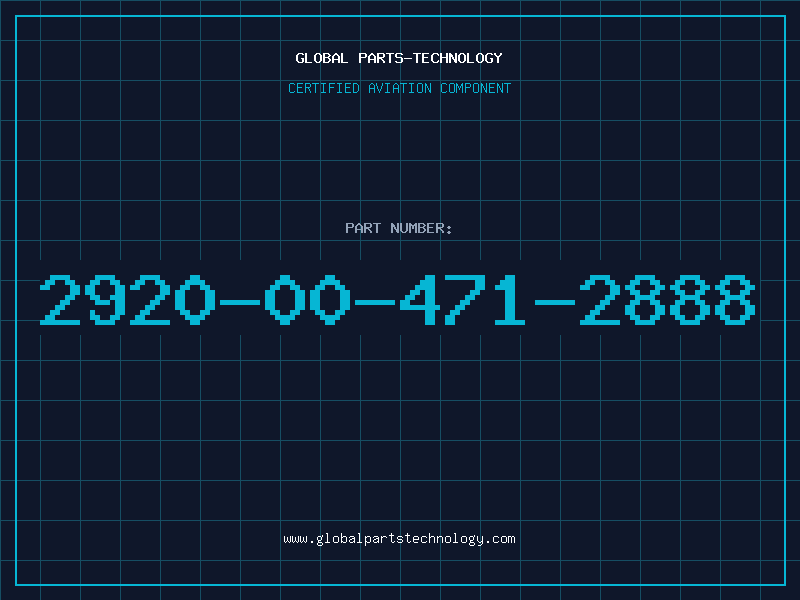 Aviation Part 2920-00-471-2888