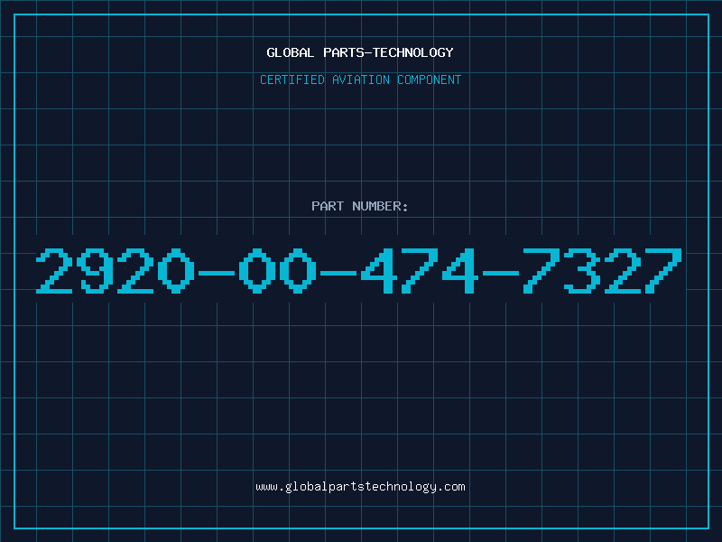 Aviation Part 2920-00-474-7327