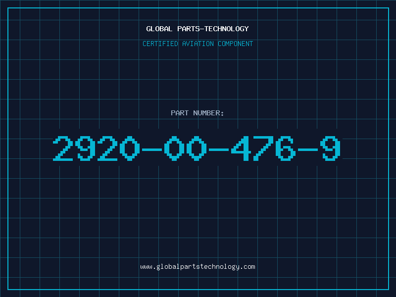Aviation Part 2920-00-476-9