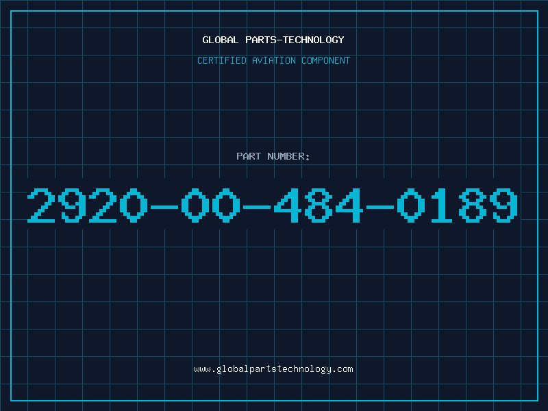 Aviation Part 2920-00-484-0189