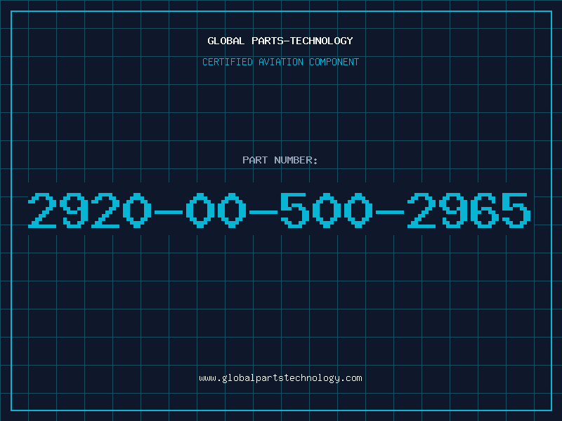 Aviation Part 2920-00-500-2965