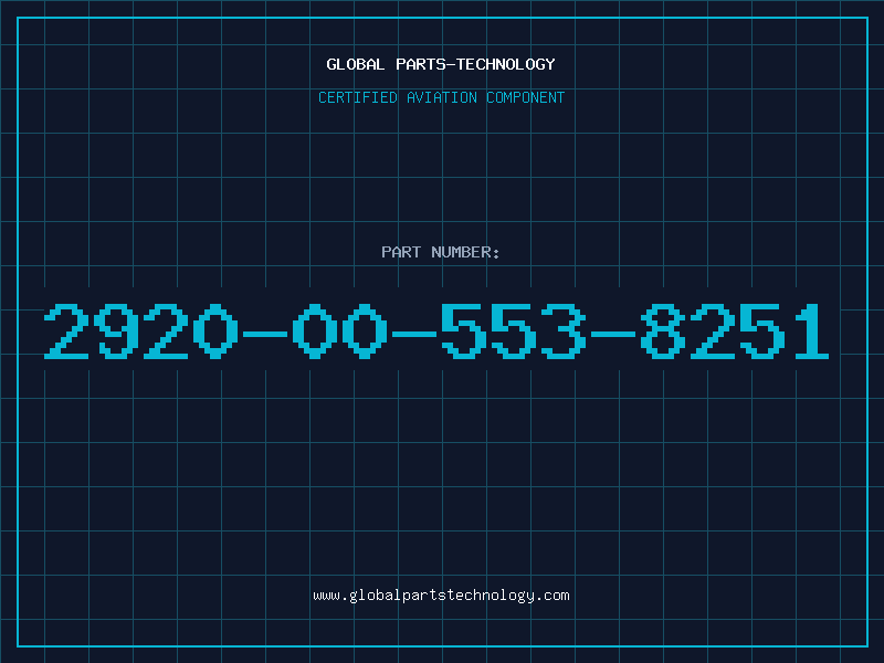 Aviation Part 2920-00-553-8251