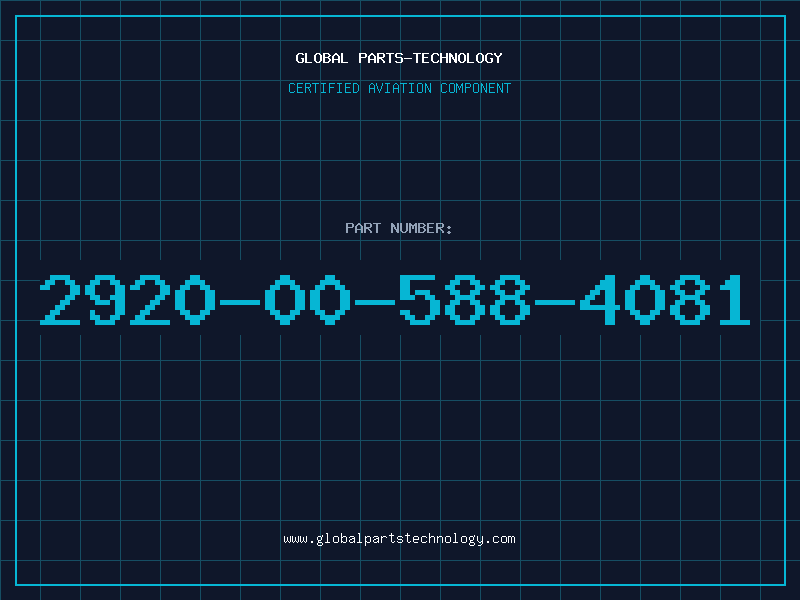 Aviation Part 2920-00-588-4081
