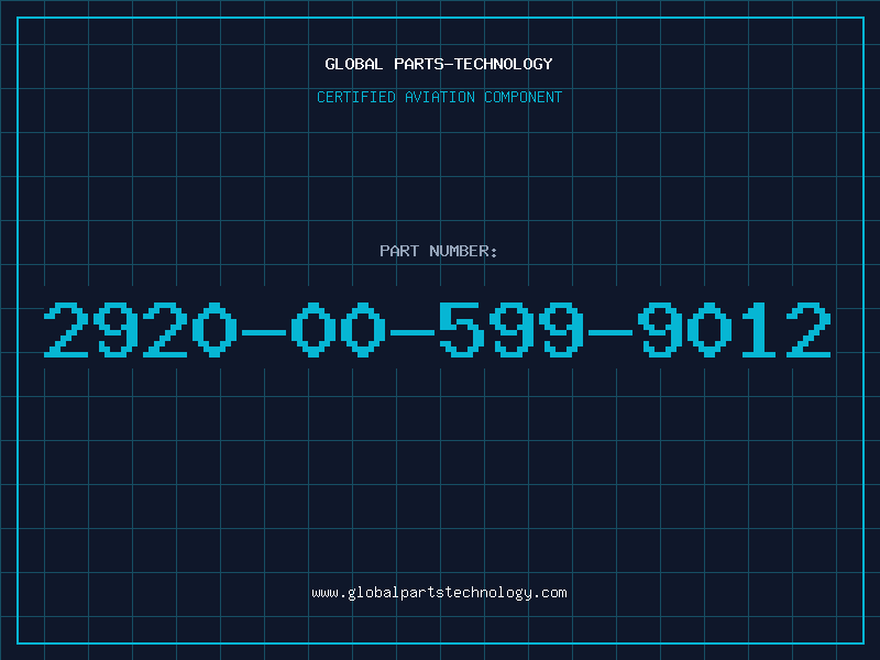 Aviation Part 2920-00-599-9012