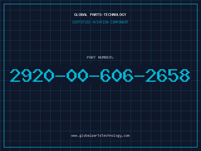 Aviation Part 2920-00-606-2658