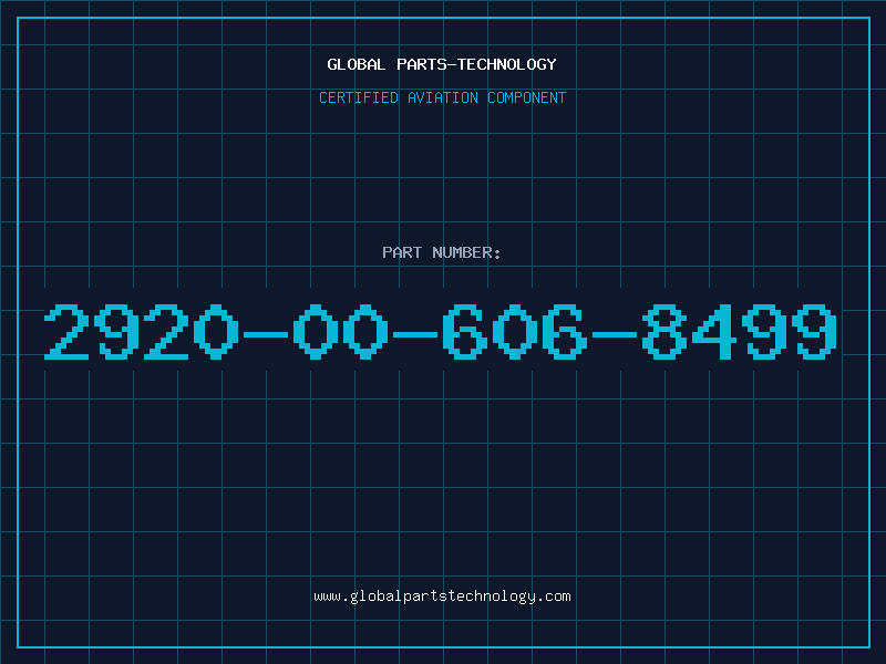 Aviation Part 2920-00-606-8499
