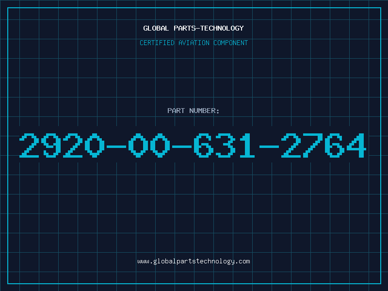 Aviation Part 2920-00-631-2764