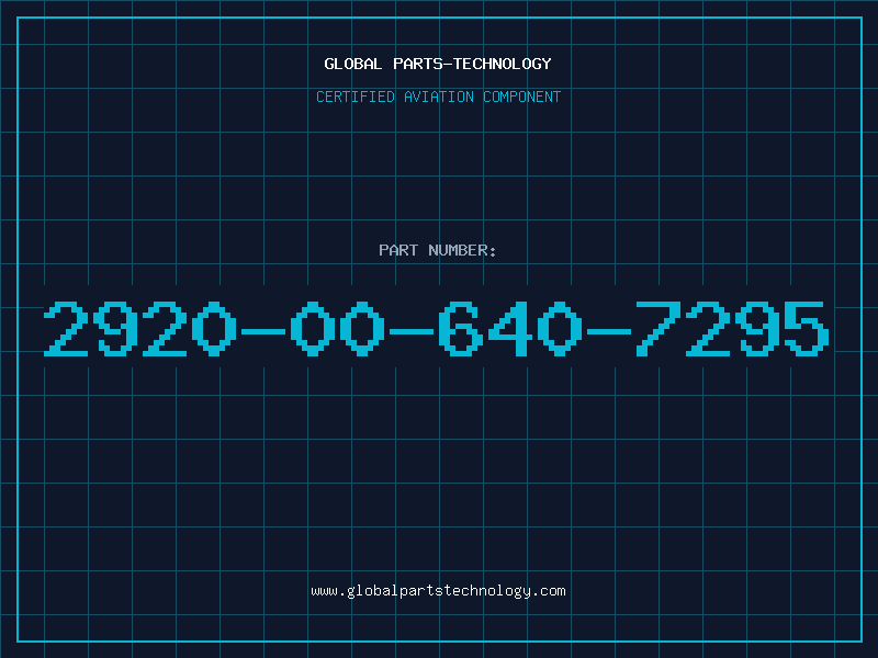 Aviation Part 2920-00-640-7295
