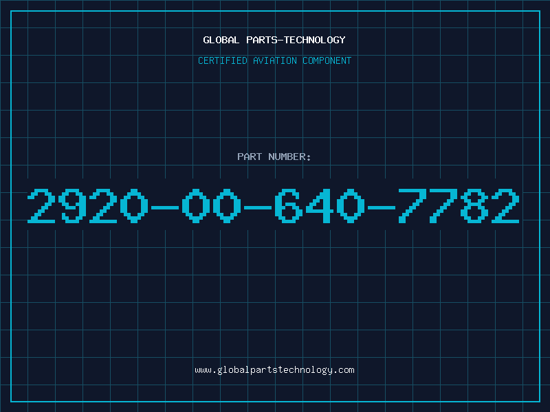 Aviation Part 2920-00-640-7782