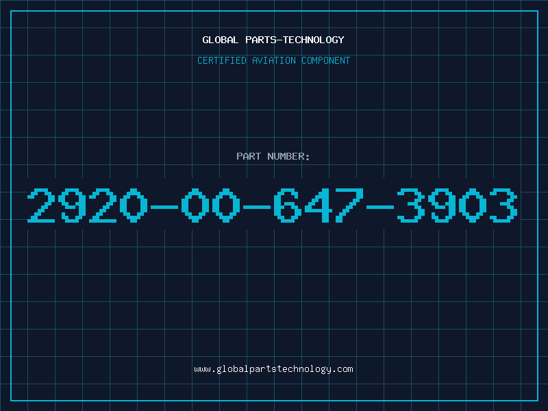 Aviation Part 2920-00-647-3903