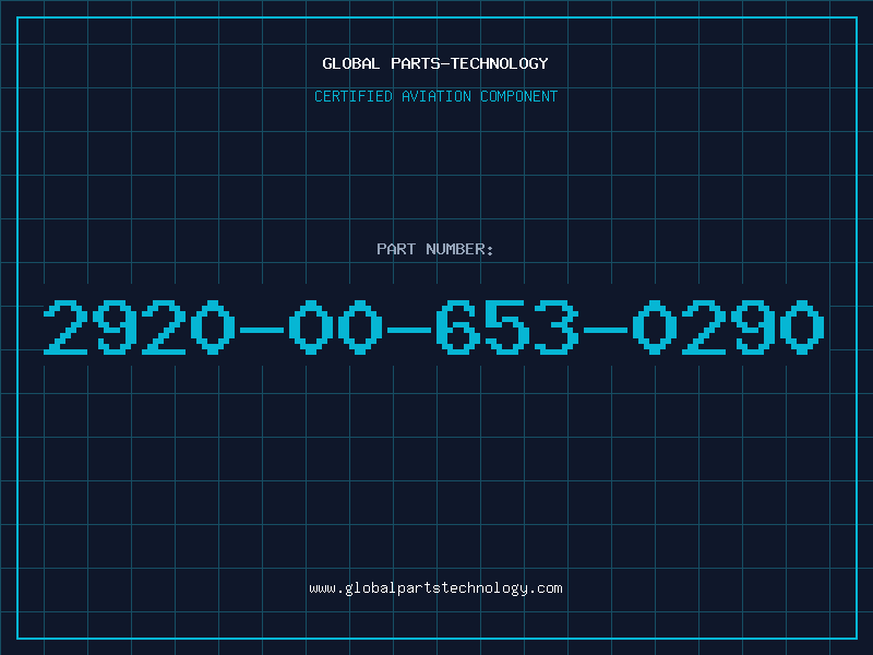 Aviation Part 2920-00-653-0290