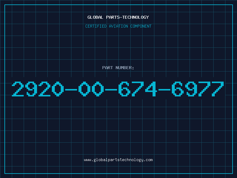 Aviation Part 2920-00-674-6977