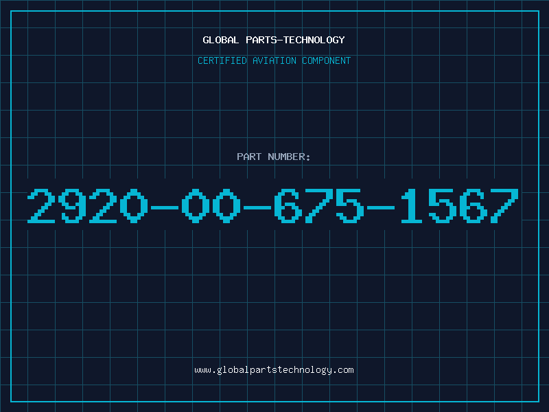 Aviation Part 2920-00-675-1567