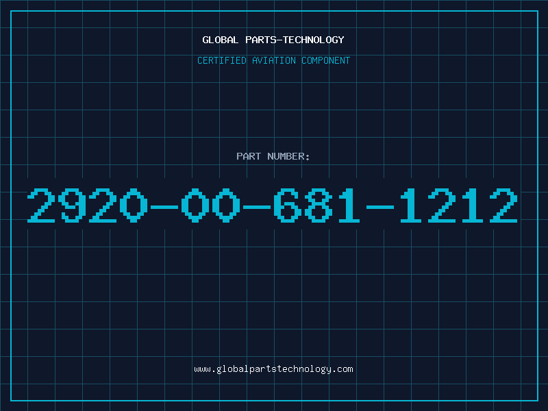 Aviation Part 2920-00-681-1212