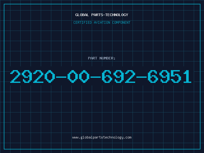 Aviation Part 2920-00-692-6951