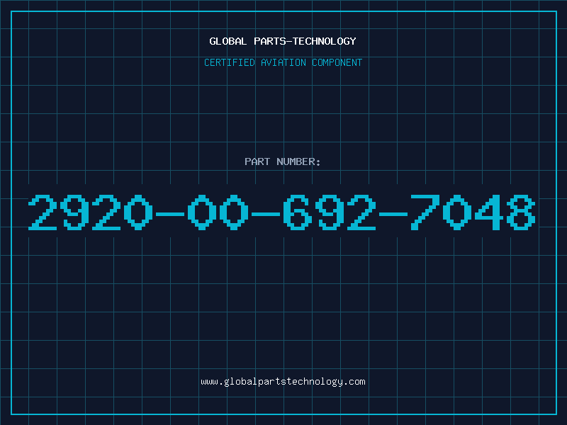 Aviation Part 2920-00-692-7048