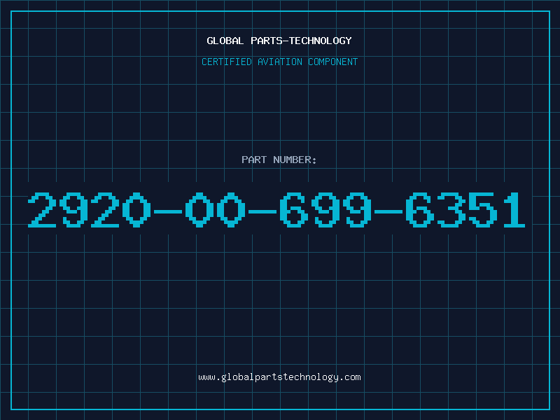 Aviation Part 2920-00-699-6351