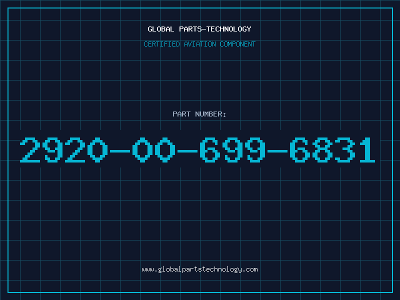 Aviation Part 2920-00-699-6831