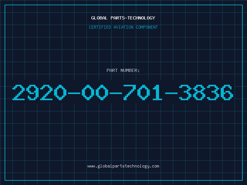 Aviation Part 2920-00-701-3836