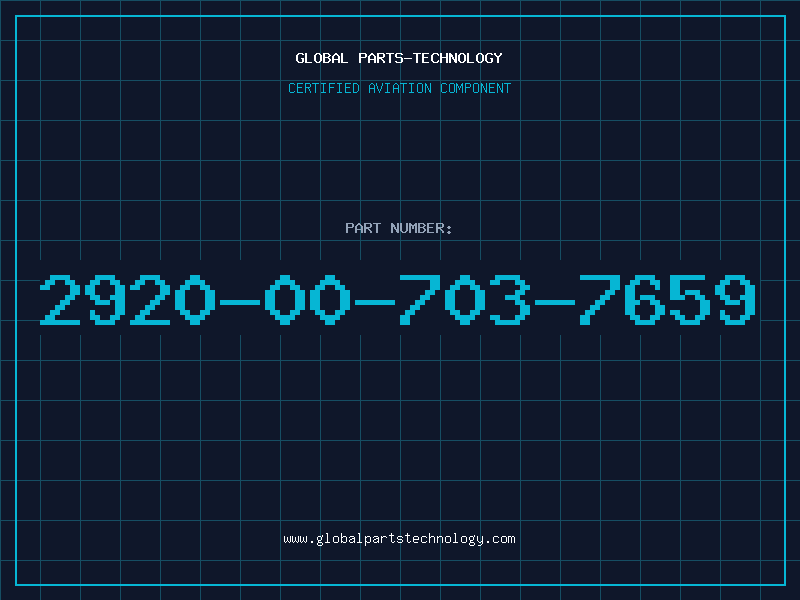 Aviation Part 2920-00-703-7659
