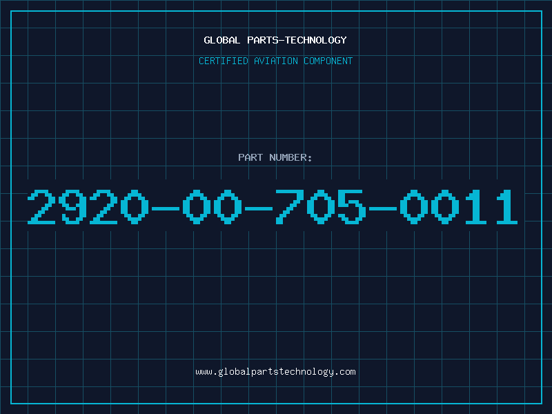 Aviation Part 2920-00-705-0011