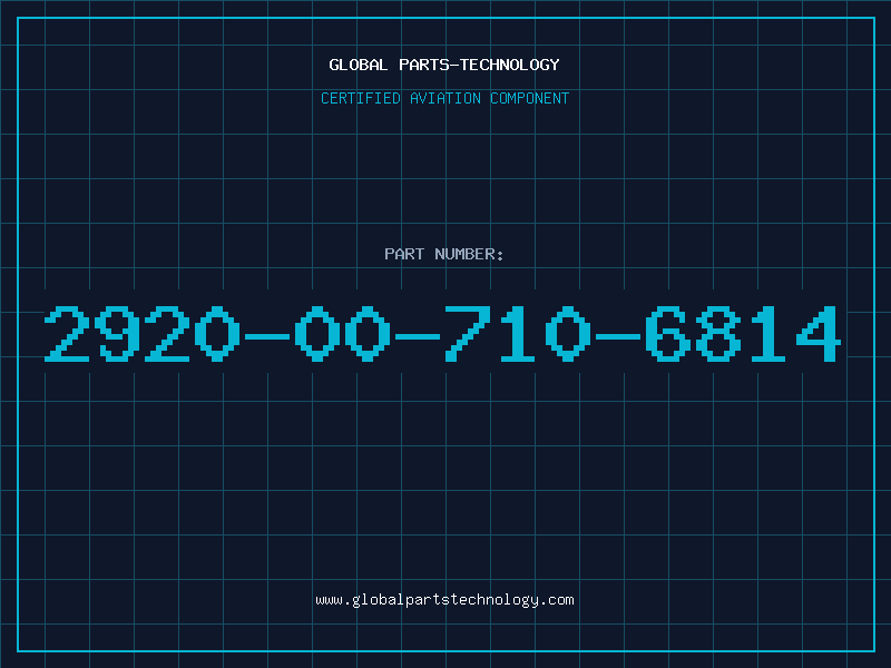 Aviation Part 2920-00-710-6814