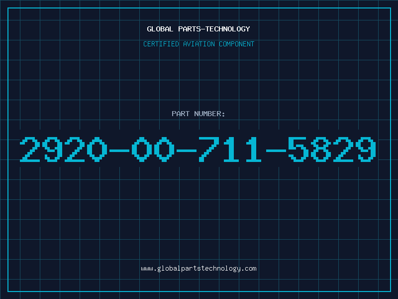 Aviation Part 2920-00-711-5829