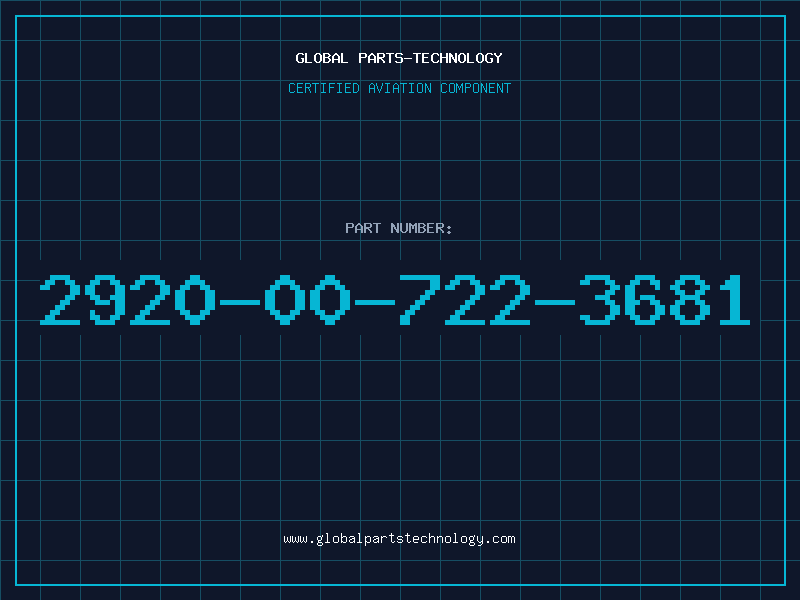 Aviation Part 2920-00-722-3681