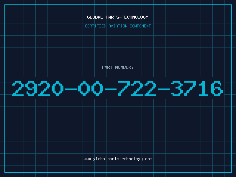 Aviation Part 2920-00-722-3716