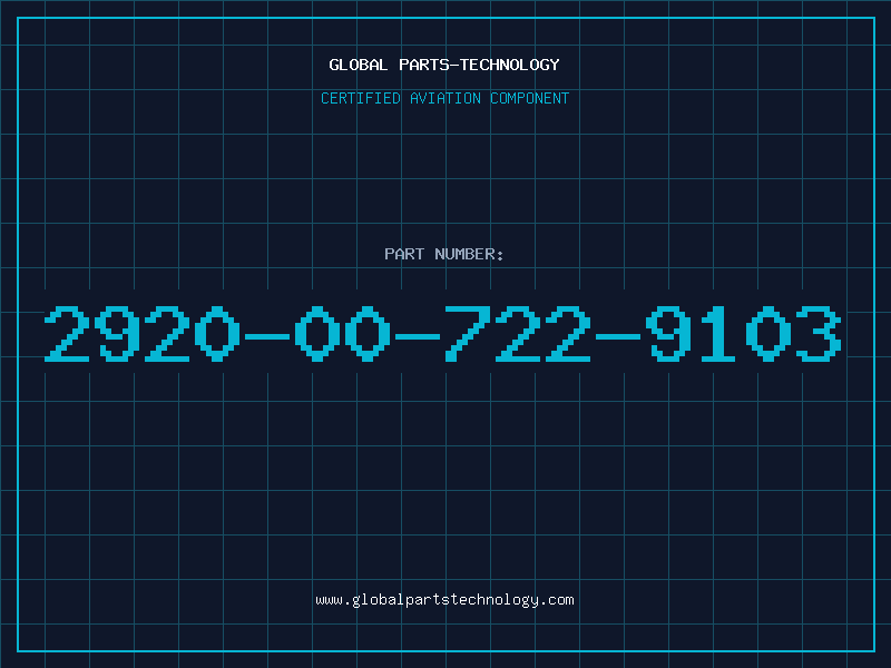 Aviation Part 2920-00-722-9103