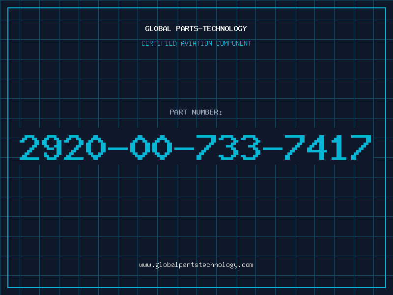Aviation Part 2920-00-733-7417