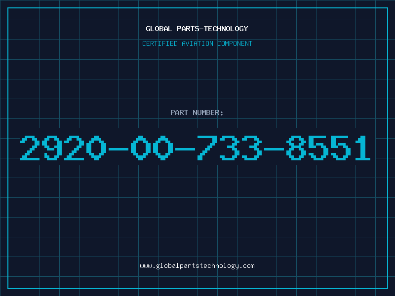 Aviation Part 2920-00-733-8551