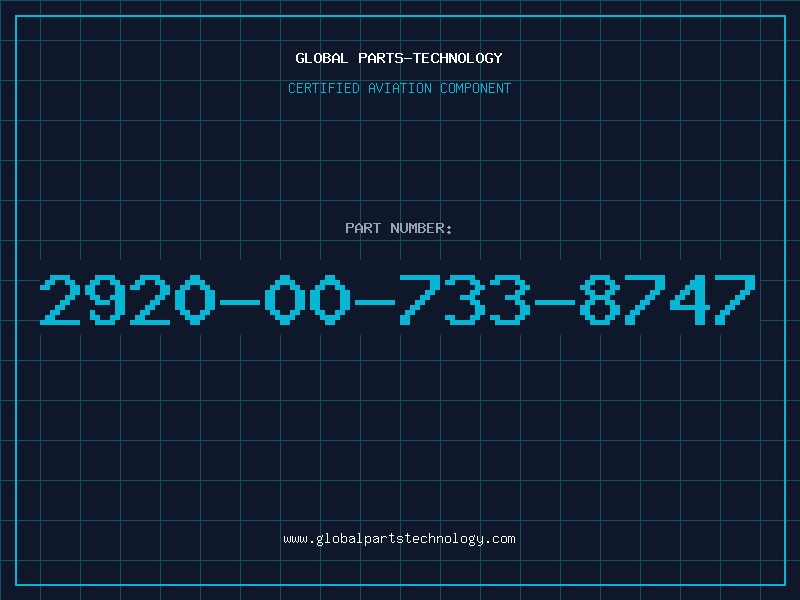 Aviation Part 2920-00-733-8747